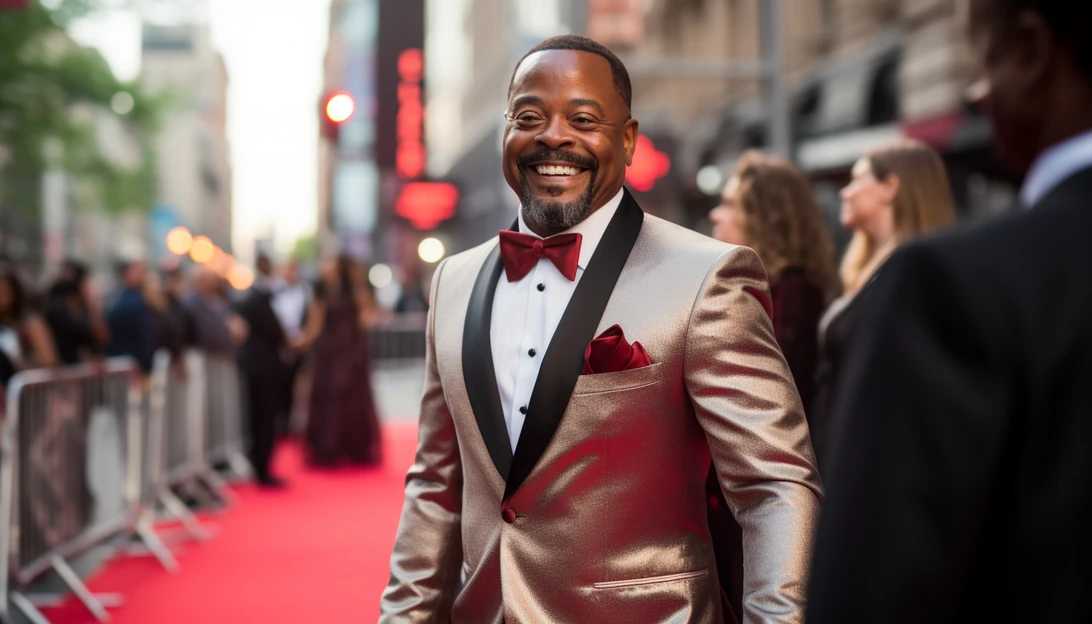 Cuba Gooding Jr. walking on the red carpet - taken with Sony A7 III