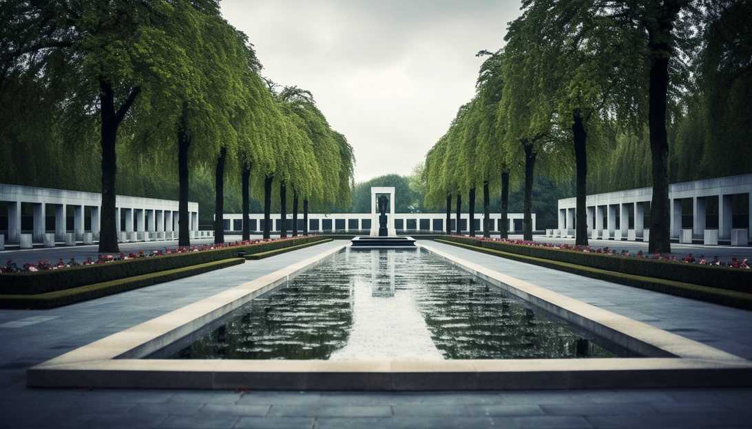 The serene beauty of Normandy American Cemetery, where two sets of remains related to the search for missing soldiers were discovered. (Photo prompt taken with a Sony Alpha A7R III)