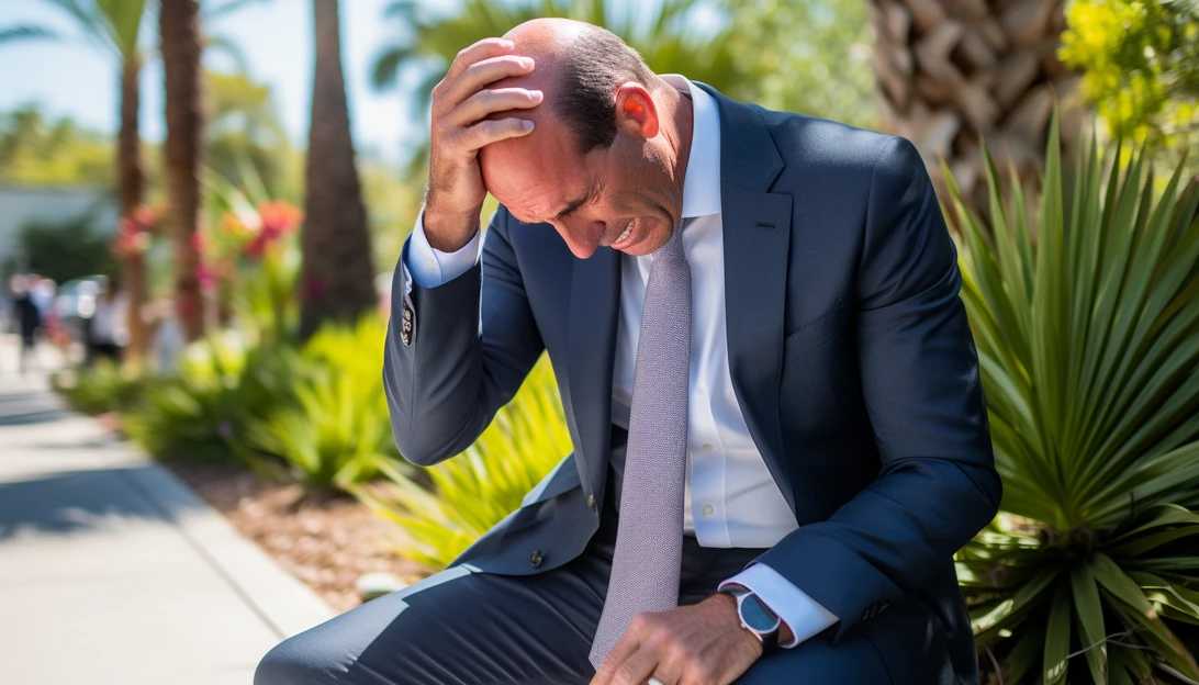 A picture of Orange County District Attorney Todd Spitzer, expressing deep sorrow for the heartbreaking act. (Taken with Sony Alpha a7 III)