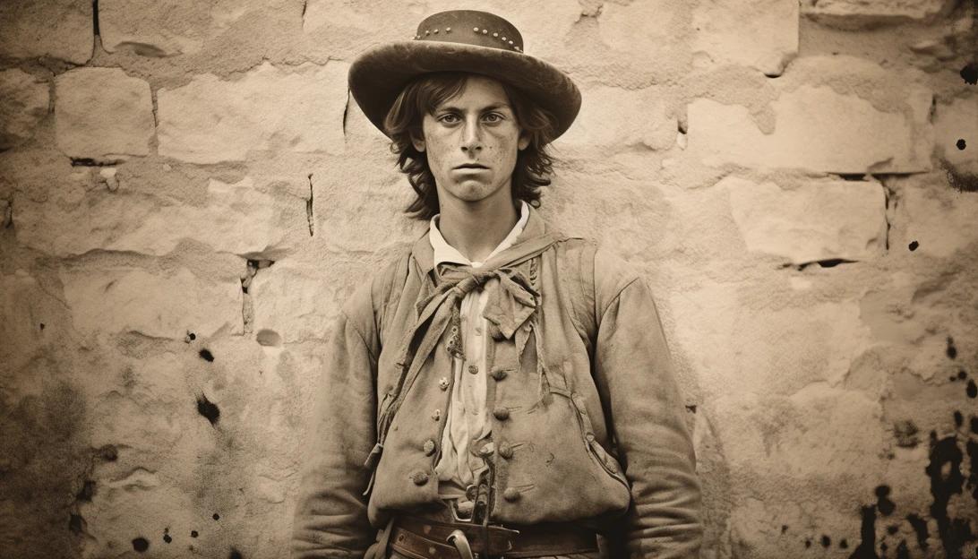 Billy the Kid portrait, taken with a vintage Leica M3 camera