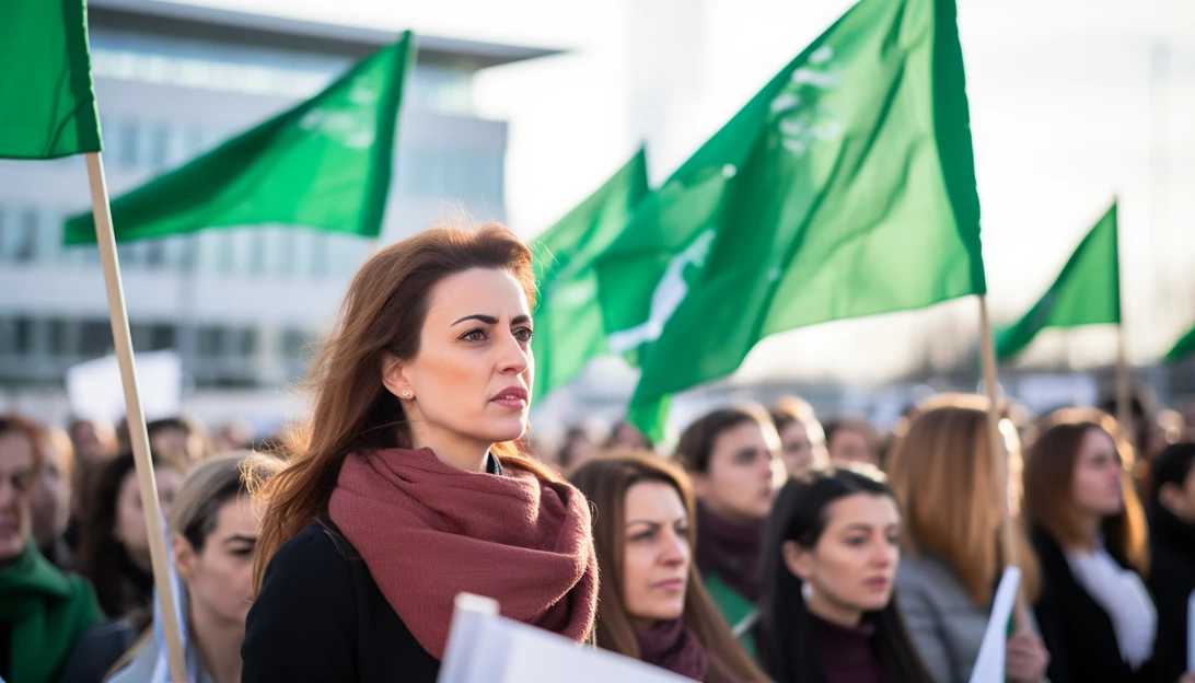 A protest outside the Human Rights Council building, showing activists demanding justice and accountability for the victims of Hamas' sexual assaults. (Taken with Sony Alpha a7III)