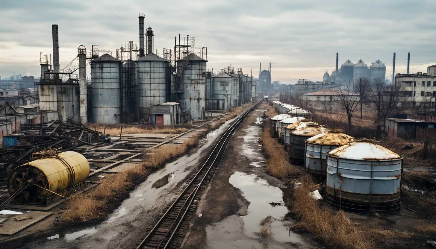 A picture showing grain facilities in Odesa damaged after the Russian drone strike, emphasizing the disruption caused to Ukraine and its Western allies. The image prompts readers to consider the broader implications of the conflict, stretching far beyond the battlefield. (Taken with Nikon D850)