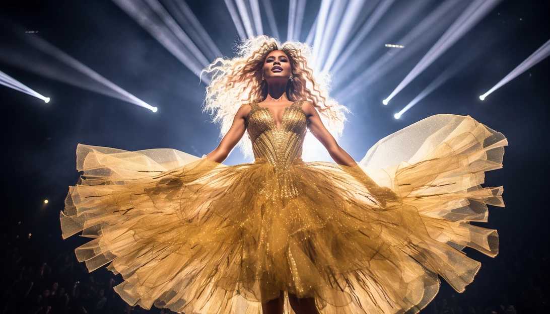 Beyonce captivating the audience during her Renaissance World Tour. [taken with Nikon D850]