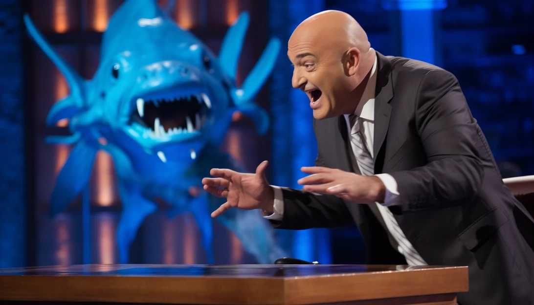 A snapshot of Kevin O'Leary on the TV show "Shark Tank," showcasing his deal-making expertise and entrepreneurial insight.

[taken with Sony Alpha A7 III]