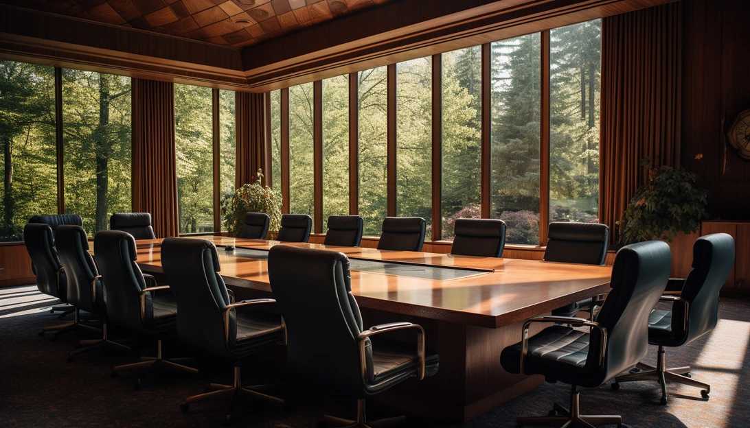 Board of trustees meeting room taken with Sony A7 III