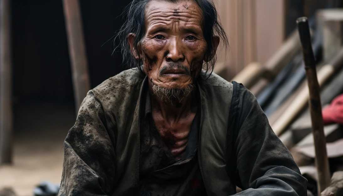 A portrait of a displaced civilian in northern Shan state, highlighting the impact of the conflict on innocent lives. (Photo taken with Sony Alpha A7III)