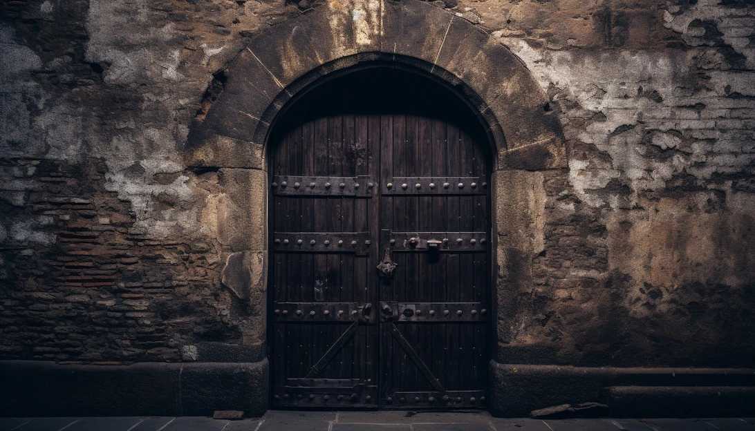 An image of a heavily fortified door, symbolizing the hidden dangers lurking behind seemingly ordinary facades. (Taken with Nikon D850)