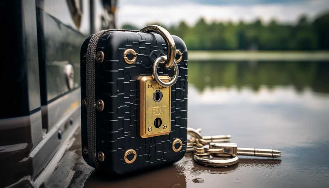 Do you have some personal photos on your iPhone that you don’t want anyone else to see? Take a photo of a beautiful lock or safe symbolizing privacy and security. (Taken with Nikon D850)