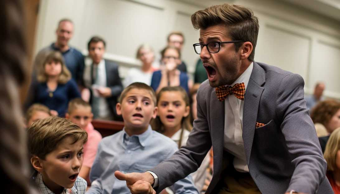 A photograph capturing the intense debate between legislators, parents, and students during the hearing on the name change bill. (Taken with a Sony Alpha A7 III)