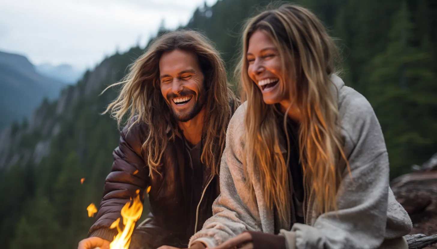 A heartwarming photo of Heidi Klum with her husband Tom Kaulitz, illustrating their bond and love, taken with a Sony A7R IV.