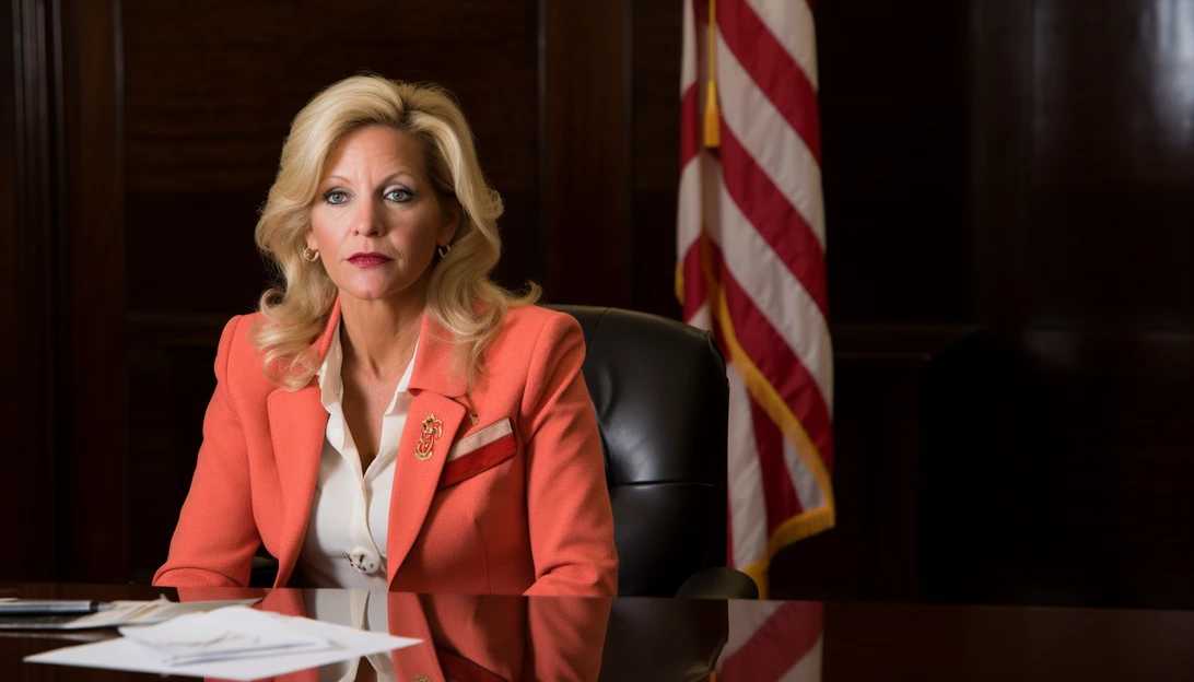 An image of Mississippi Attorney General Lynn Fitch, the key figure behind the push for execution dates. Taken with a Canon EOS 5D Mark IV.