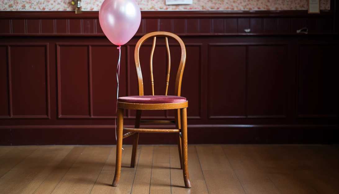 An image of an empty chair at the birthday celebration, symbolizing Prince Harry and Meghan Markle's absence. (Taken with Nikon D850)