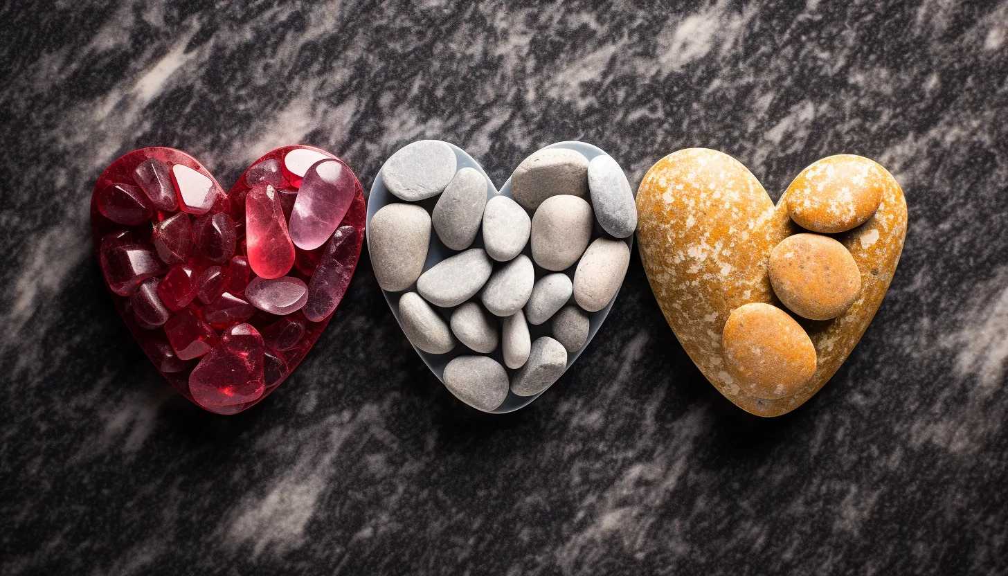 A detailed image of three different heart-related pills separated, all of which constitute the new polypill. The image is taken with a Canon EOS 5D Mark IV showing the textures and colors of each individual pill.