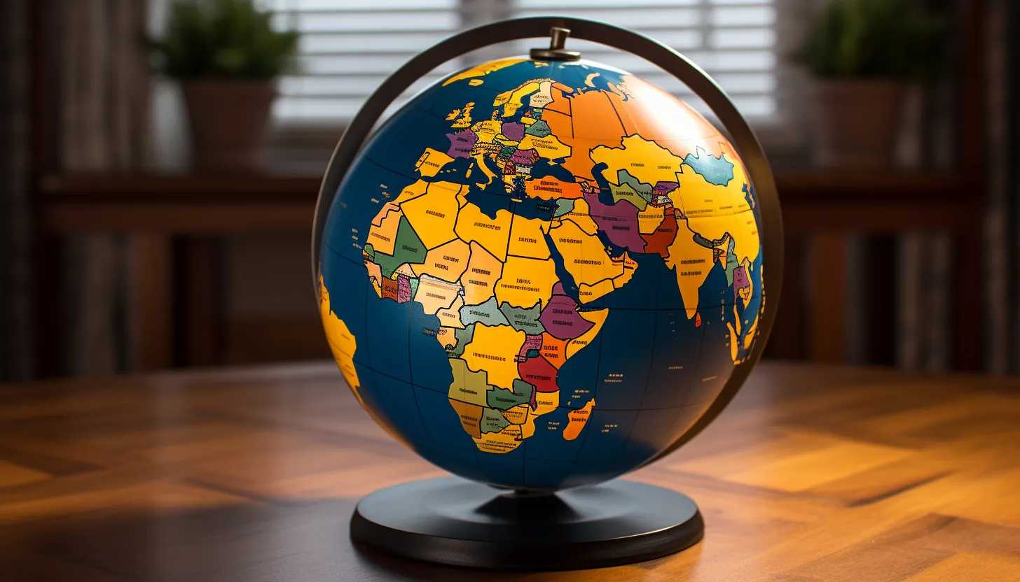 A depictured globe with highlighted regions, representing the 25 countries where the polypill has been made commercially available. The image creates a sense of the global impact of this invention and is taken with a Sony Alpha 7R IV for sharp, vibrant details.