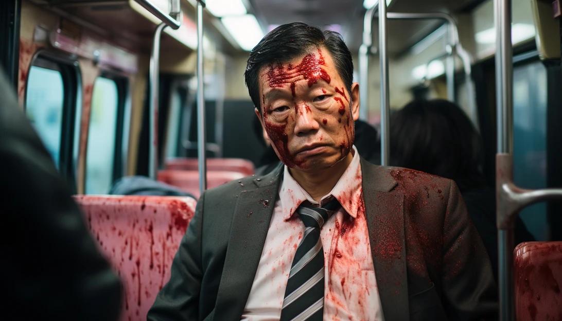 A photo of Jinhuan Chen, the bus driver who was granted probation after accidentally consuming THC gummies, taken with a Nikon D850.