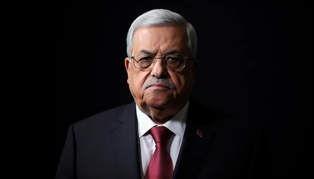 Palestinian President Abbas, taken with Nikon D850
