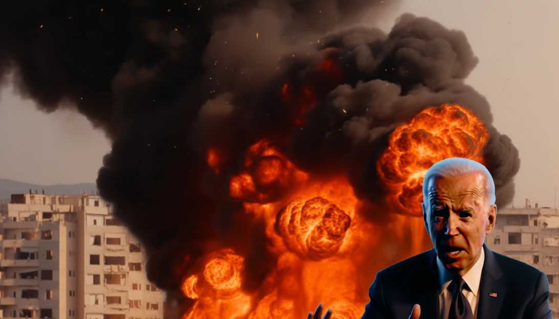President Biden addressing the Israel-Hamas war, taken with Sony A7 III
