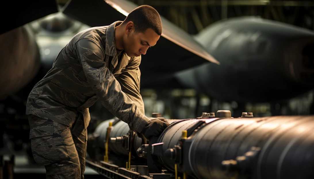 US Air Force personnel working with nuclear missiles, taken with Canon EOS 5D Mark IV