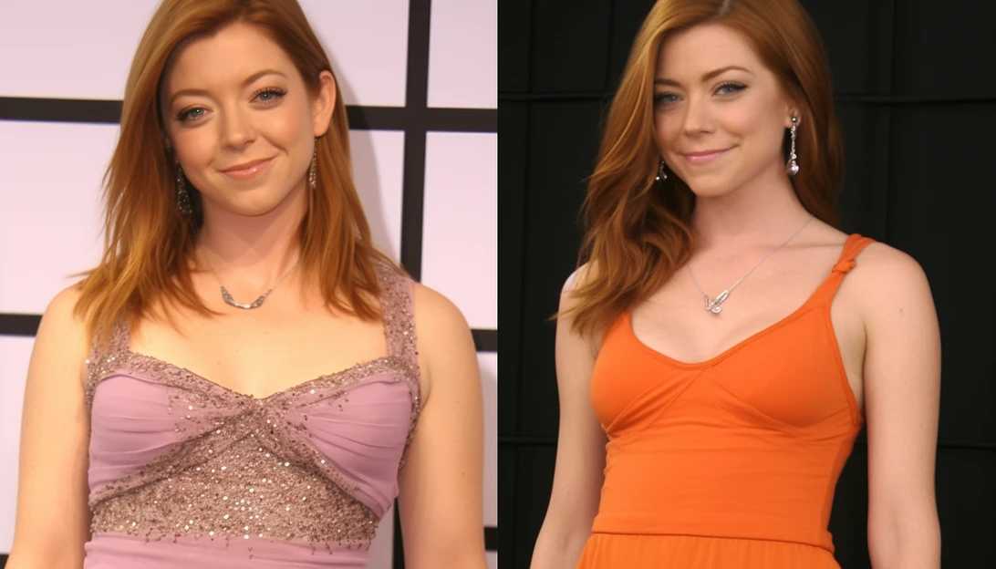 A stunning transformation: Alyson Hannigan's before and after photos on 'Dancing with the Stars', revealing her weight loss and newfound confidence.