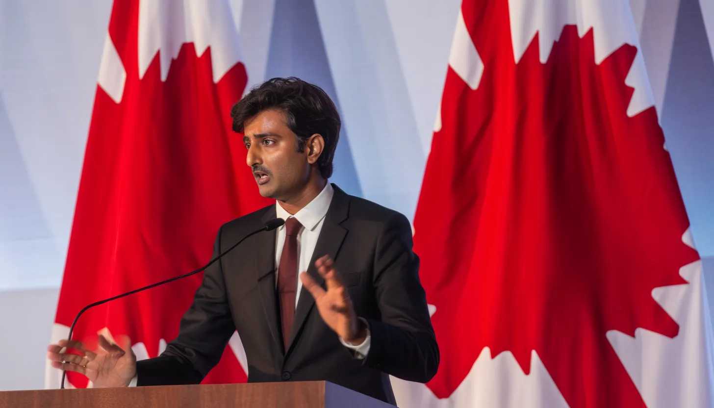 Canadian Prime Minister Justin Trudeau speaking at the G20 summit in New Delhi on September 10, 2023 (Taken with Nikon D850)