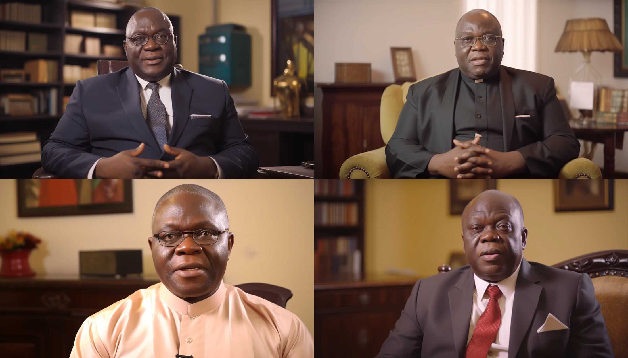 An image of Rev. John K. Amanchukwu sharing the video in support of Gates' concerns, emphasizing the importance of appropriate education for children. (Taken with a Canon EOS R)