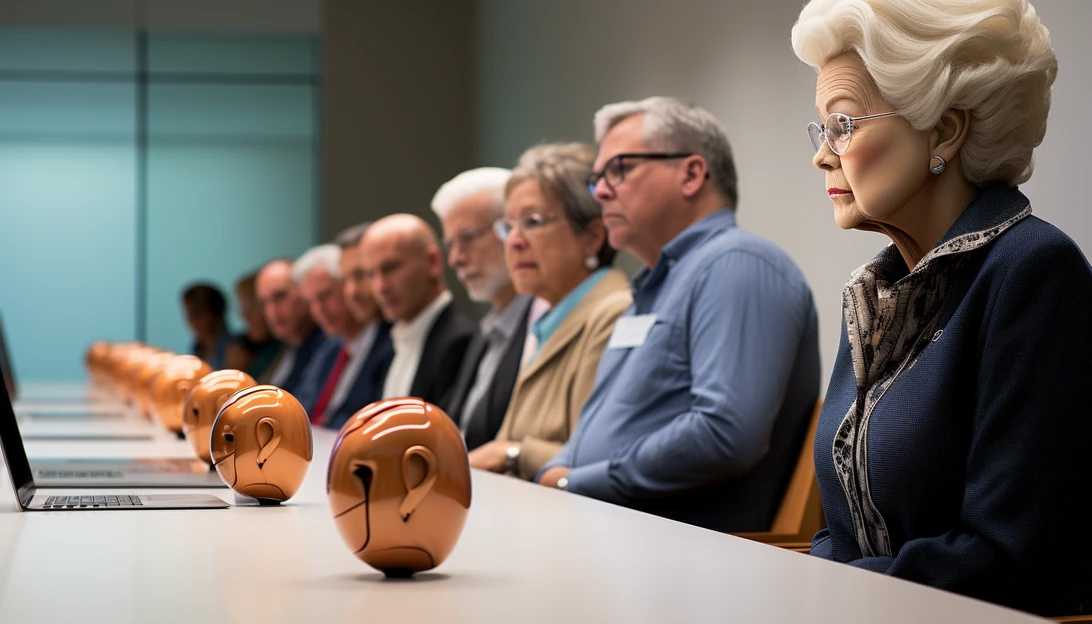 An image of Apple employees appearing nervous in the conference room while 'Mother Nature' makes her entrance. (Taken with Nikon D850)