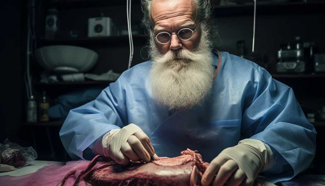 Dr. Bartley Griffith, the skilled surgeon who performed the second pig heart transplant, expressing awe and gratitude for the opportunity to make medical history. [Taken with Sony Alpha A7 III]