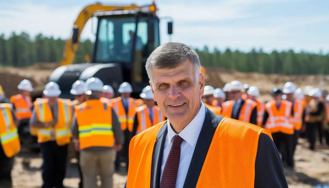 Samaritan's Purse CEO, Rev. Franklin Graham, at the groundbreaking ceremony of the new Greensboro Airlift Response Center. Taken with a Nikon D850.