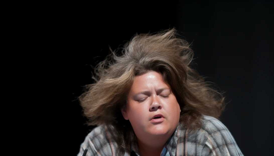 Rosie O'Donnell reflecting on her near-death experience, taken with a Nikon D850