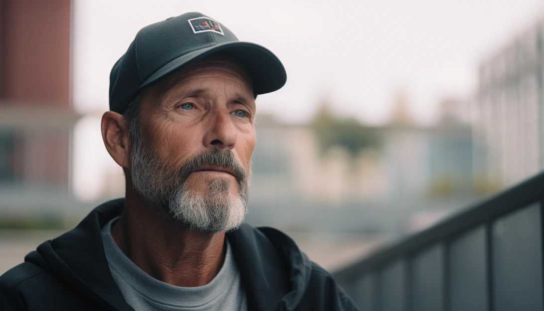 Tom Wolf, a former drug user and recovery advocate, sharing his personal story and insights into the overdose crisis in San Francisco. (Taken with a Canon EOS R5)