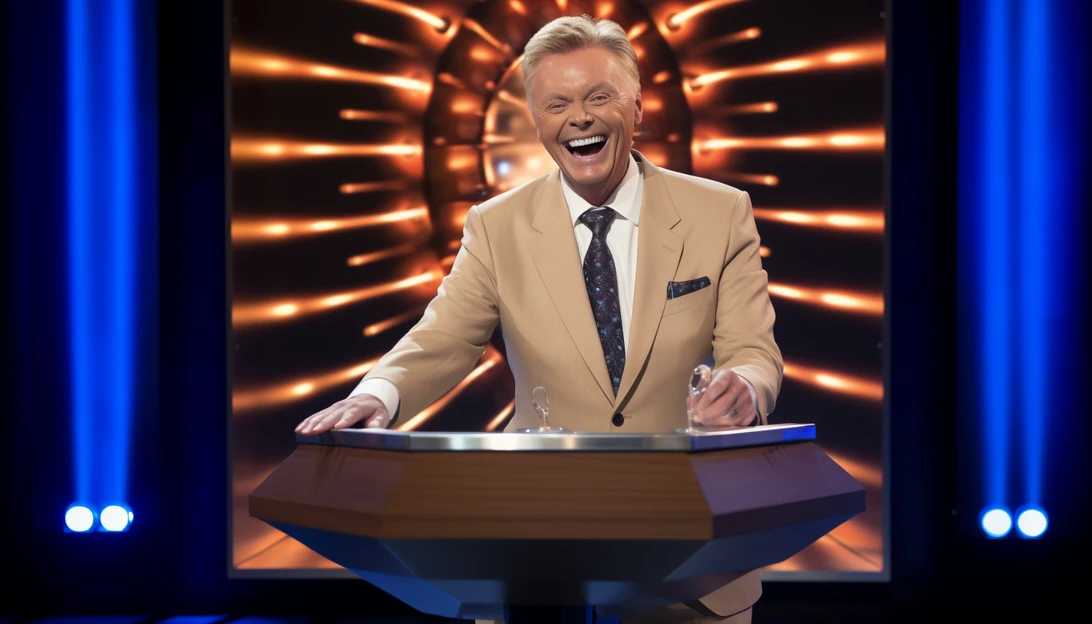 An image of Pat Sajak, the legendary host of 'Wheel of Fortune', captivating the audience with his charismatic presence. (Taken with Nikon D850)
