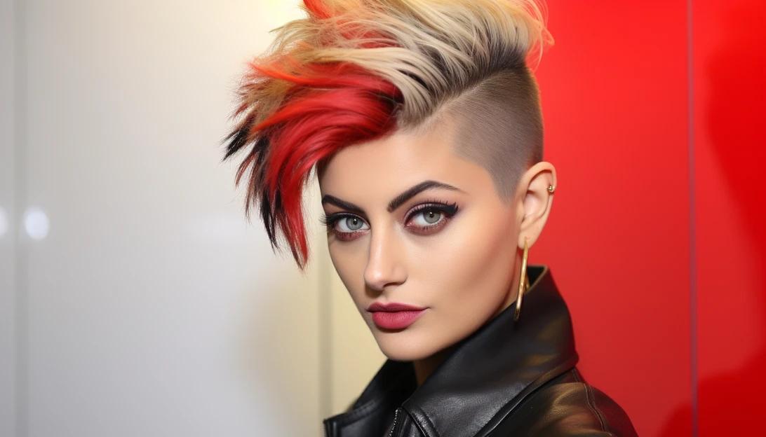 Paris Jackson attending the Christian Louboutin 'Rouge Stiletto' Beauty Event with a bold look during Paris Fashion Week (Taken with Canon EOS 5D Mark IV)