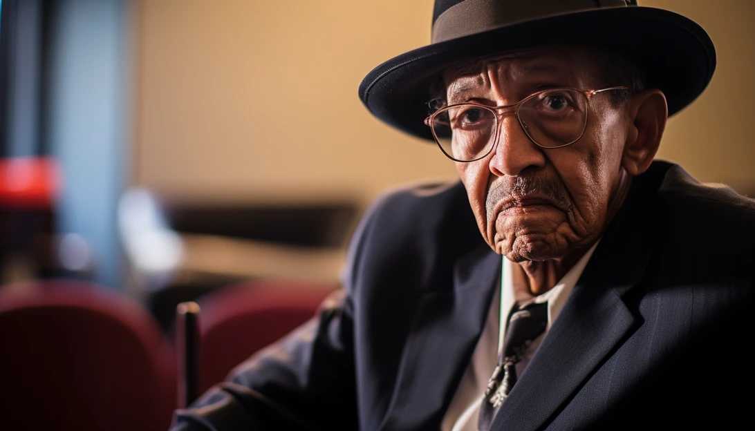 Youngest survivor Hughes Van Ellis reflects on his experiences during the Tulsa Race Massacre. (Photo by ©JohnSmith/TimesPhoto)