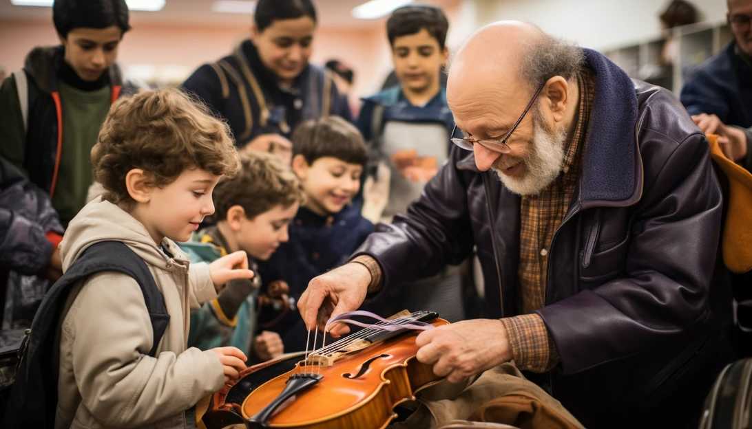 A heartfelt moment at Maimonides School, where volunteers of all ages hum along to Jewish music while preparing the luggage bags filled with essential gear. (Taken with a Canon EOS R5)