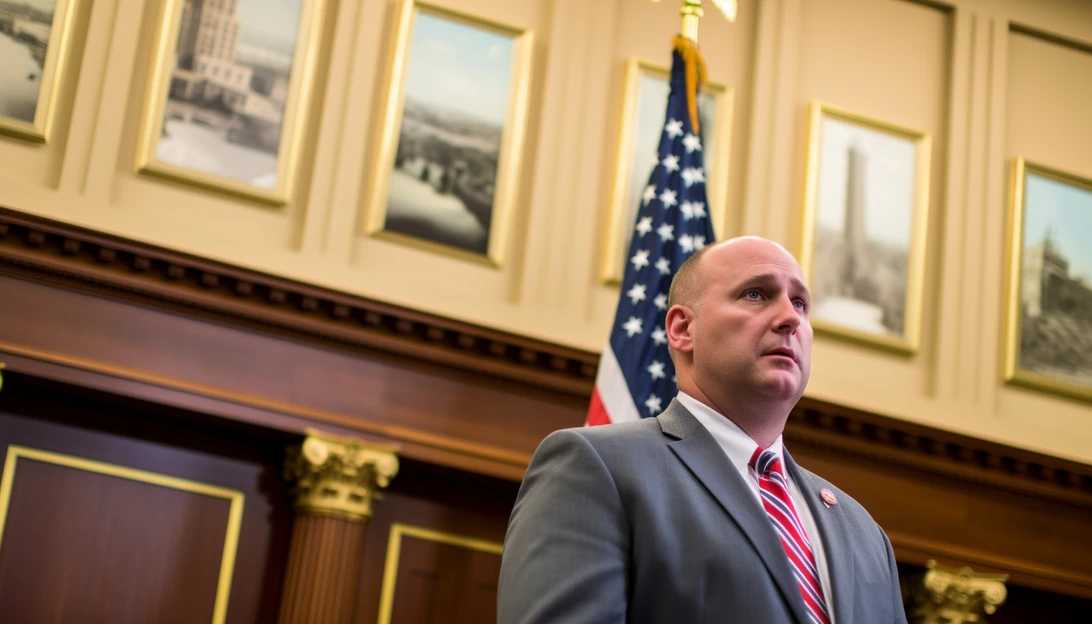 Photo prompt: An intriguing photo of Rep. Steve Scalise, R-La., taken with a Canon EOS 5D Mark IV.
