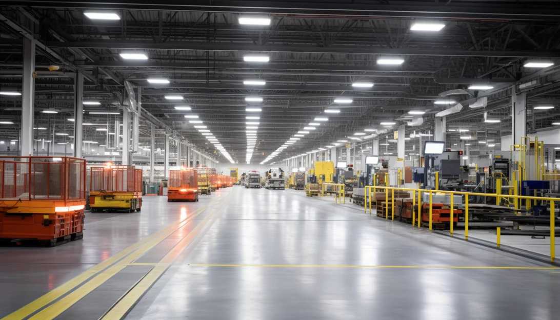 A photograph showing the empty assembly line at Ford's Kentucky Truck Plant in Louisville after the union called for workers to go on strike. (Taken with Sony Alpha a7 III)