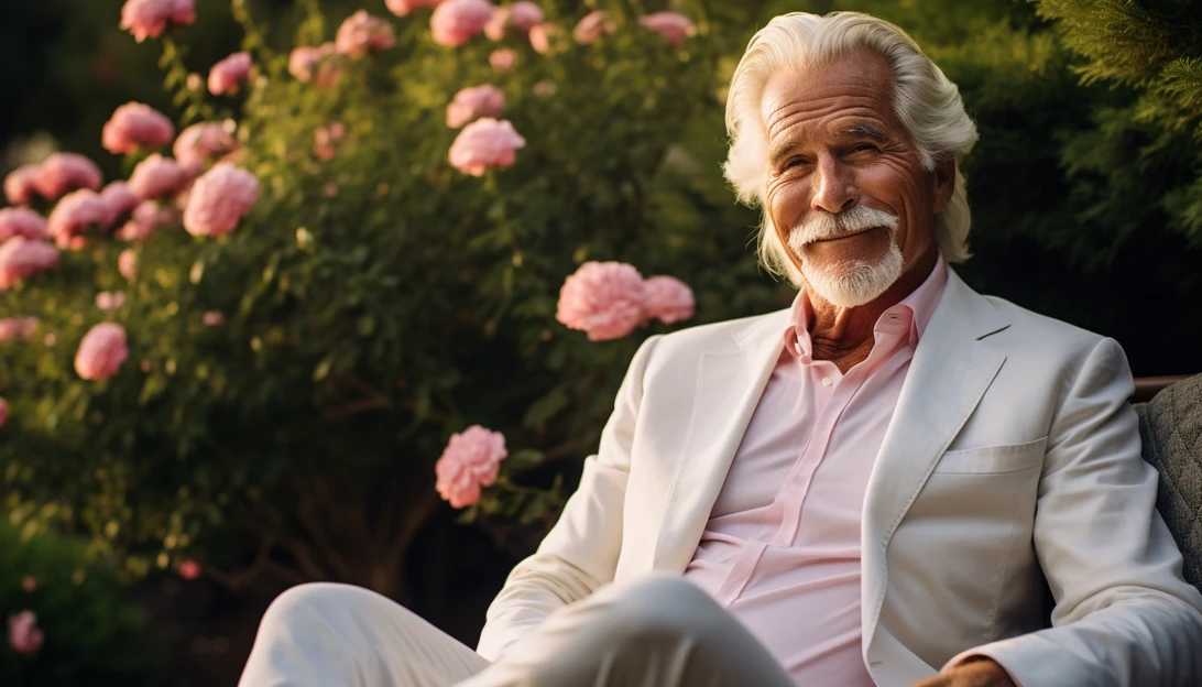 Gerry Turner, the 72-year-old star of 'The Golden Bachelor,' sharing his thoughts and advice for dating in later years.