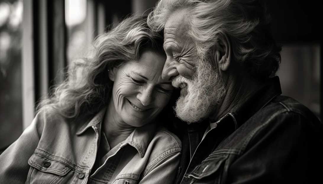 Gerry Turner sharing a heartwarming story of inspiring a friend to pursue love again after losing a spouse. Photo captured with a Sony Alpha A9.