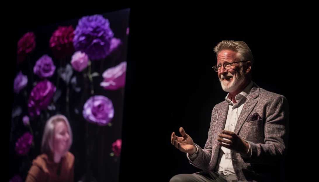 Gerry Turner expressing his belief in changing lives and perspectives through his dating show. Photo taken with a Nikon Z7 II.