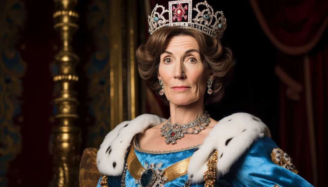 Haydn Gwynne, the versatile British actress, beautifully portrays Queen Camilla in the royal satire 'The Windsors'. (Taken with Nikon D850)