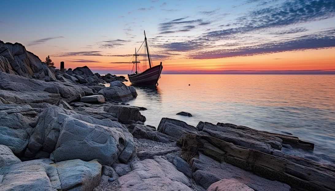 A stunning photo of Lake Huron, where the shipwreck was discovered, taken with a Nikon D850.